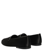 Black Leather Loafers