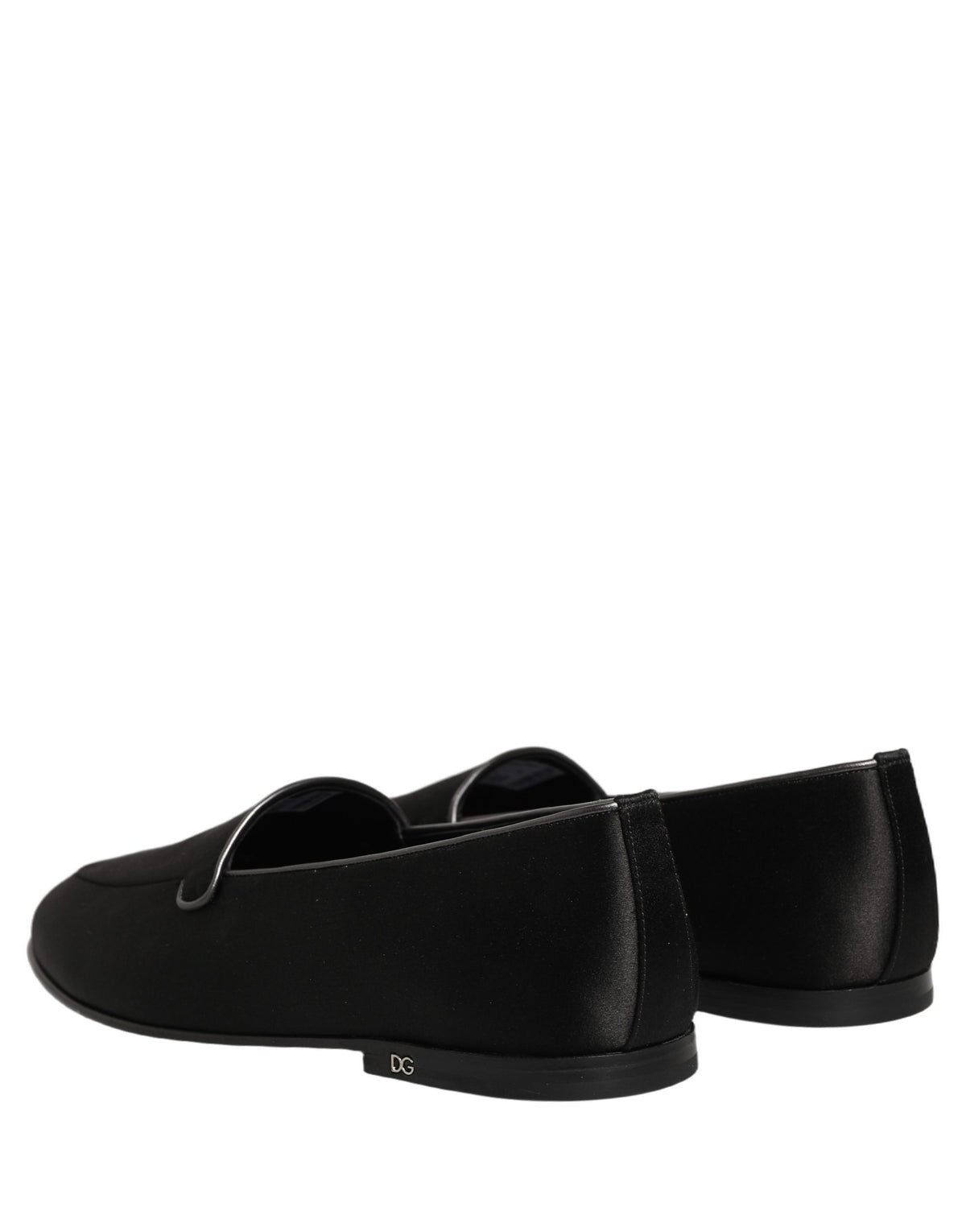 Black Leather Loafers