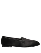 Black Leather Loafers