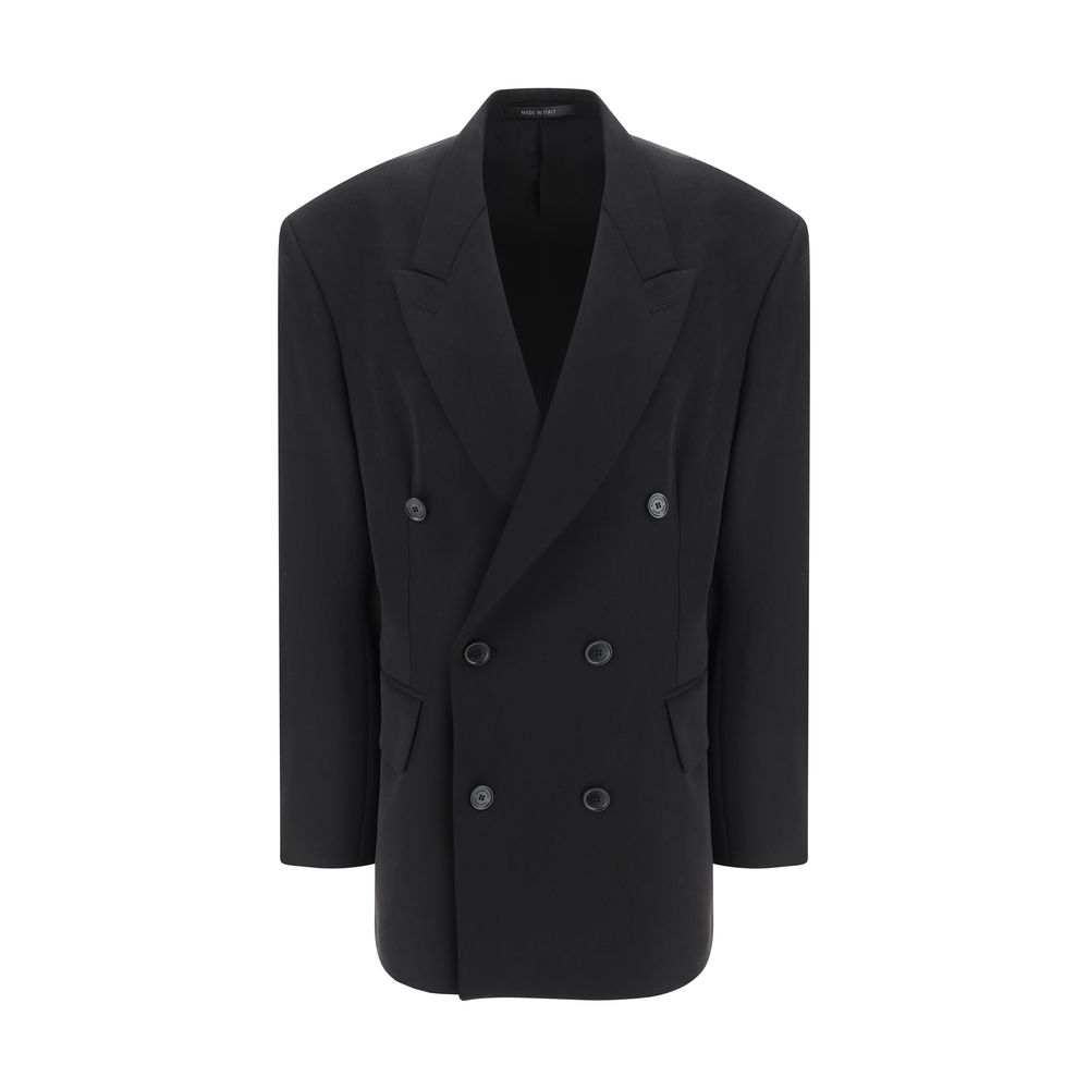 Black Wool Blazer