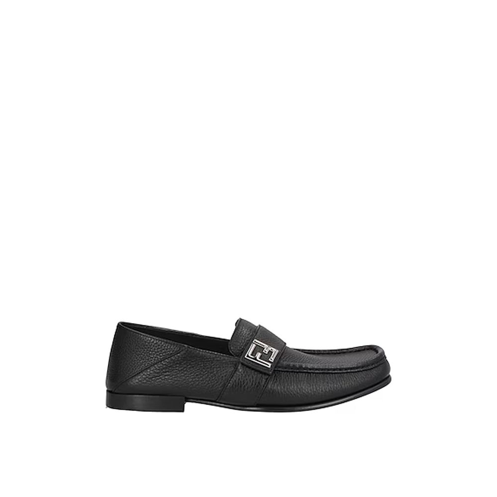 Black Leather Loafers
