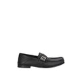 Black Leather Loafers