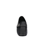 Black Leather Loafers