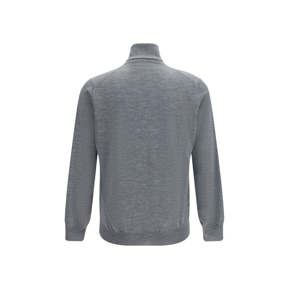 Wool Turtleneck – Grey