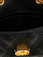Black Leather Shoulder Bag