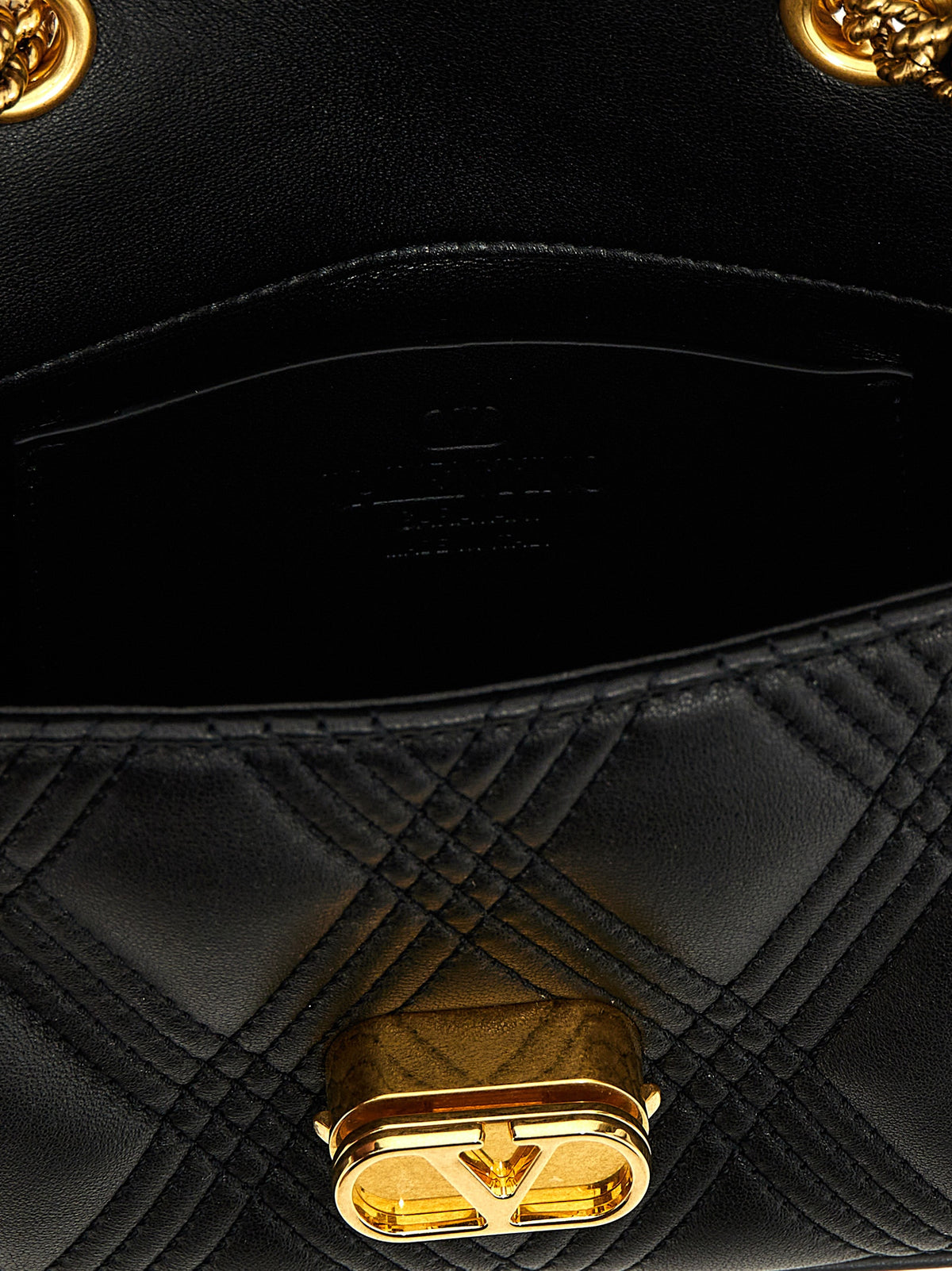 Black Leather Shoulder Bag