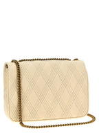 White Leather Shoulder Bag