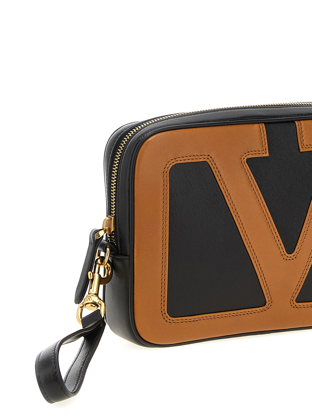 Multicolour Leather Clutch Bag