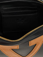 Multicolour Leather Clutch Bag