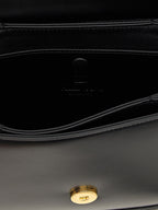Black Leather Crossbody Bag