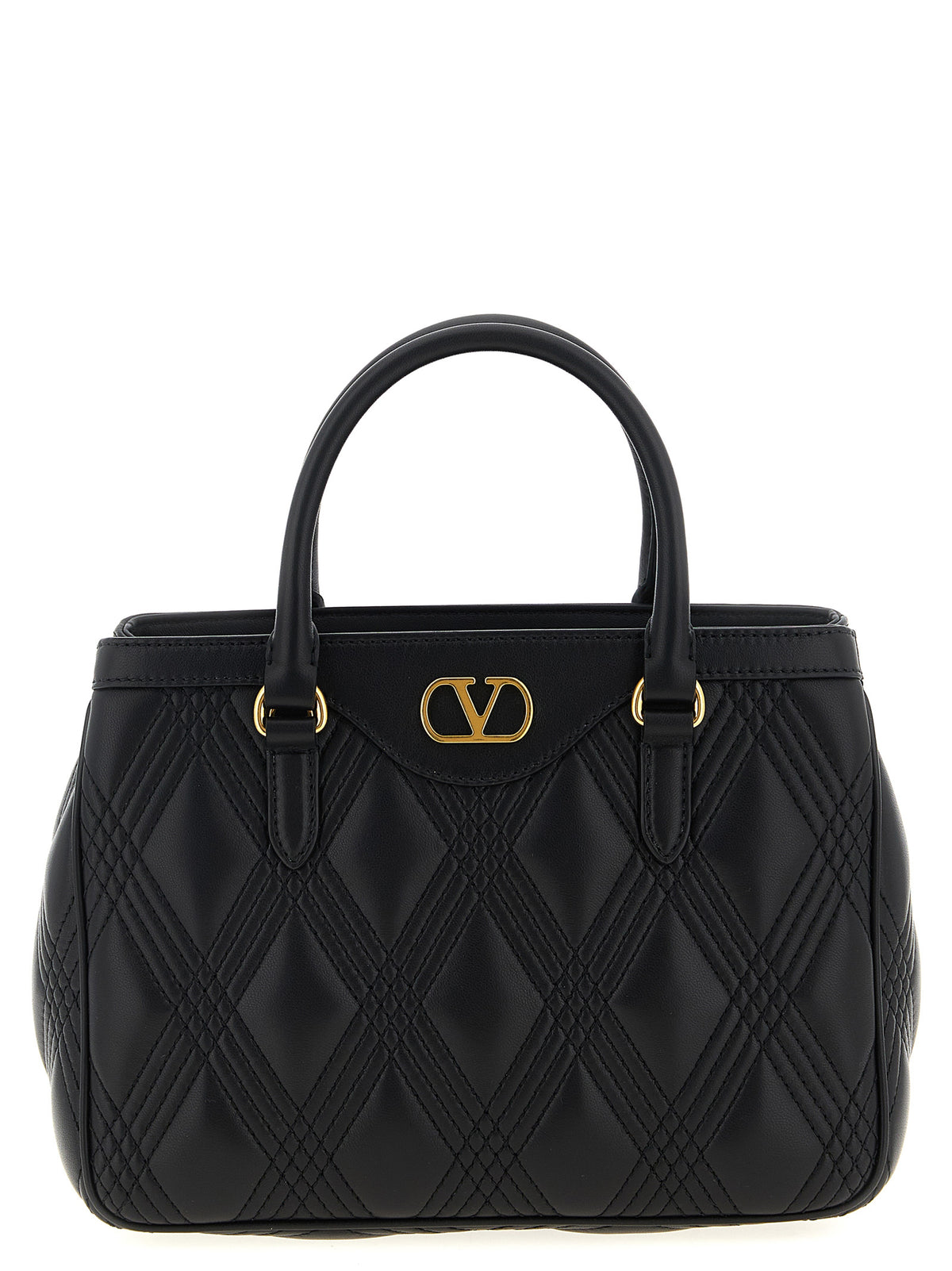 Black Leather Handbag