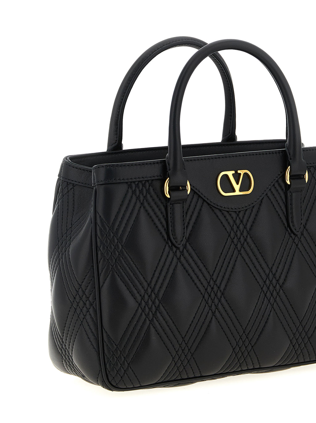 Black Leather Handbag
