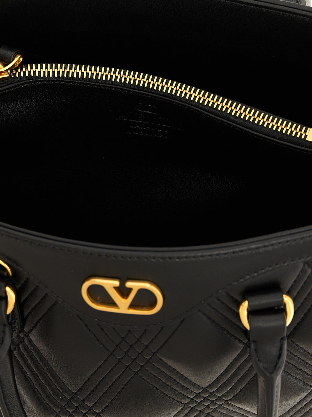 Black Leather Handbag