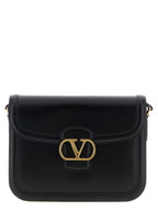 Black Leather Shoulder Bag