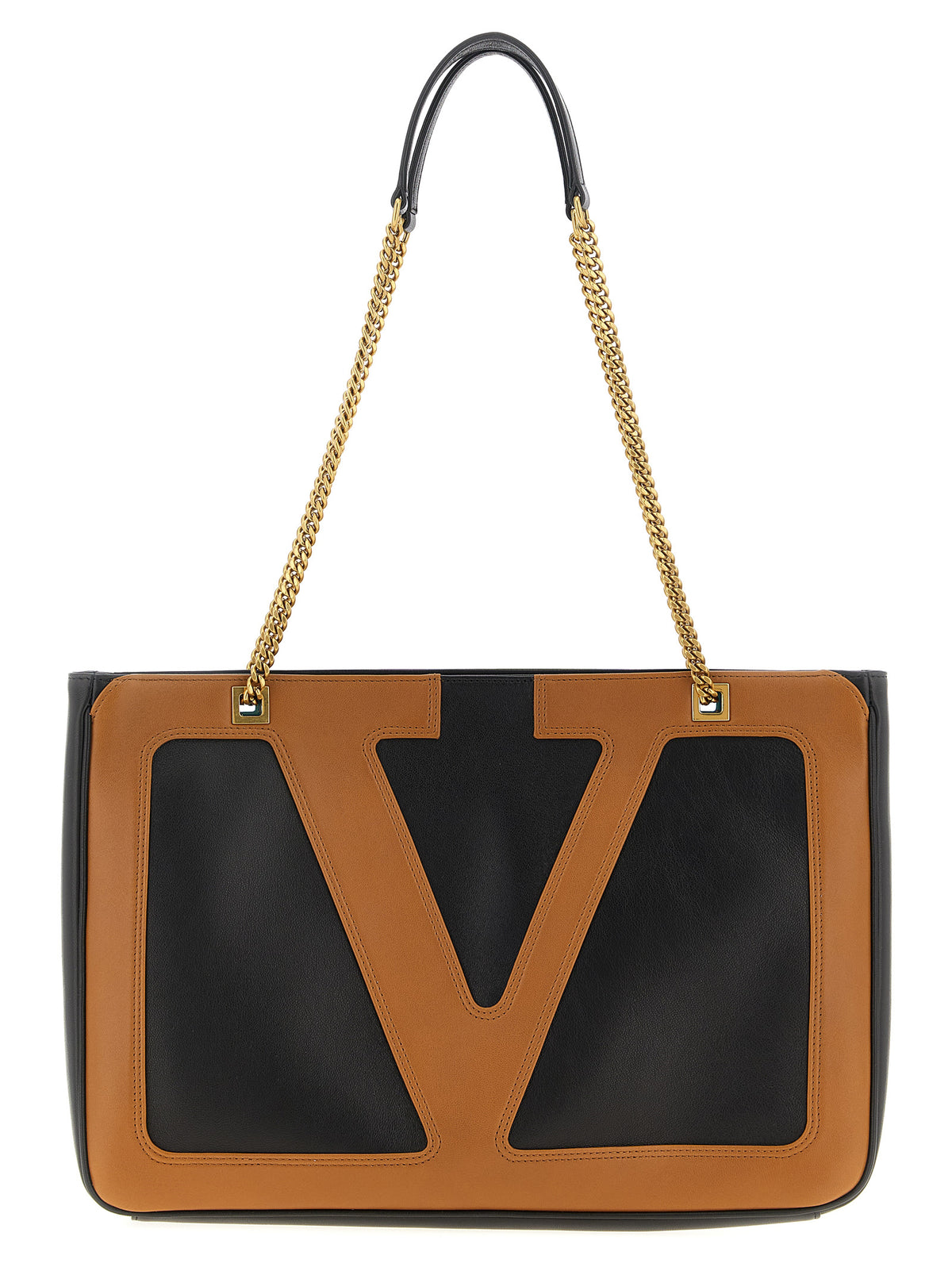 Brown Leather Tote Bag