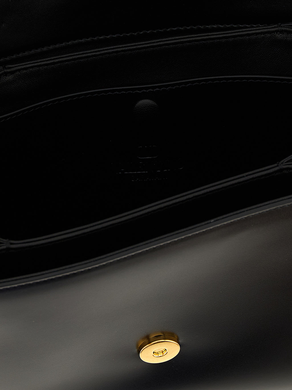 Black Leather Shoulder Bag