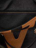Brown Leather Tote Bag