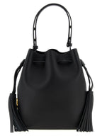 Black Leather Shoulder Bag