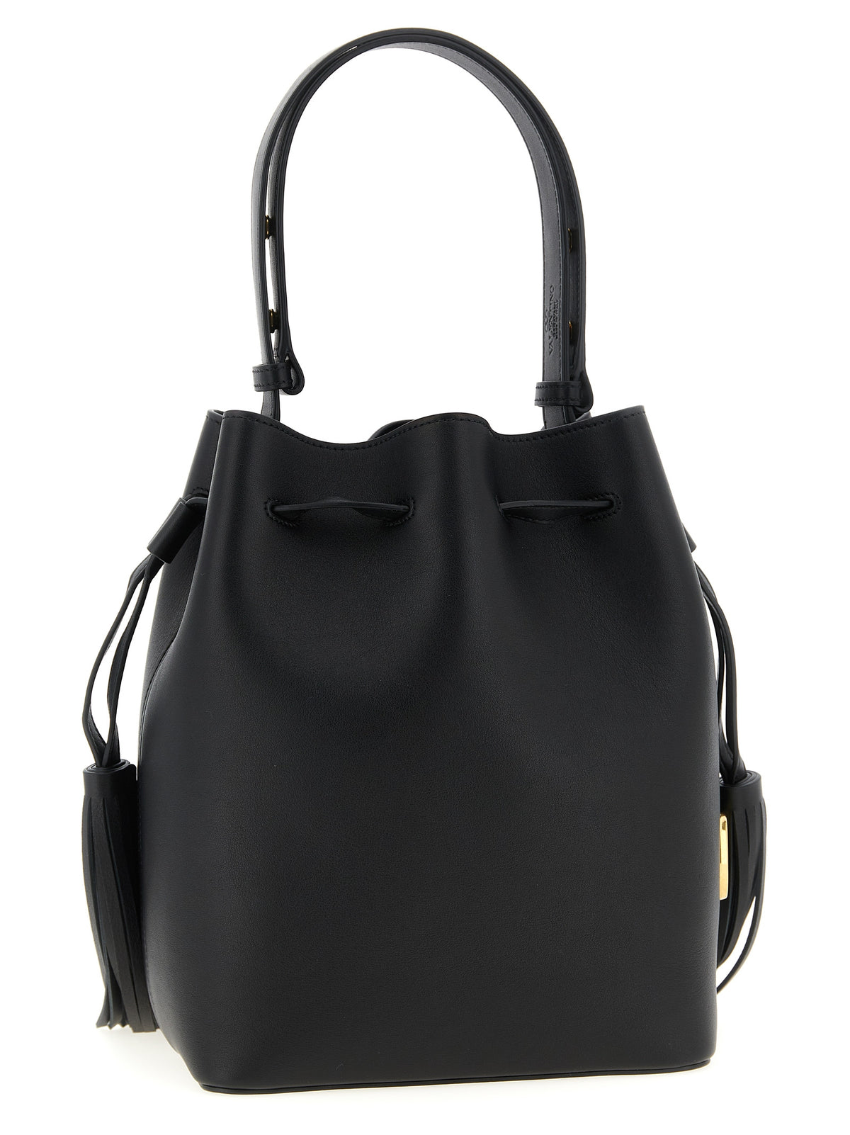 Black Leather Shoulder Bag
