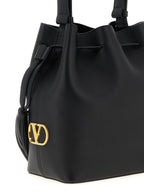 Black Leather Shoulder Bag