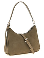 Nylon Shoulder Bag – Grey