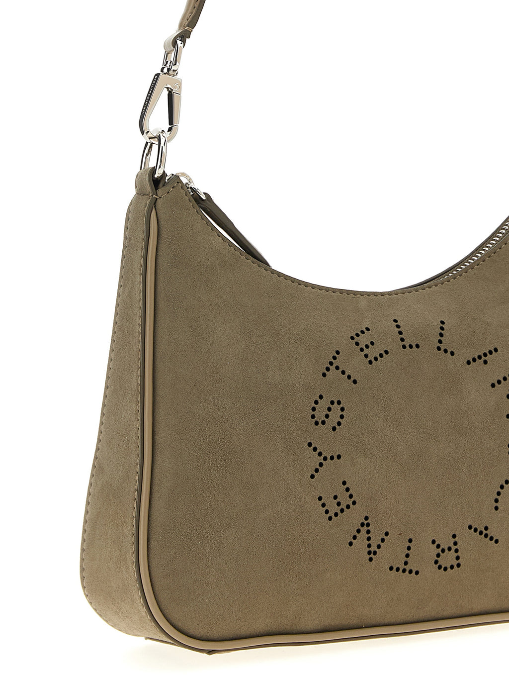 Nylon Shoulder Bag – Grey