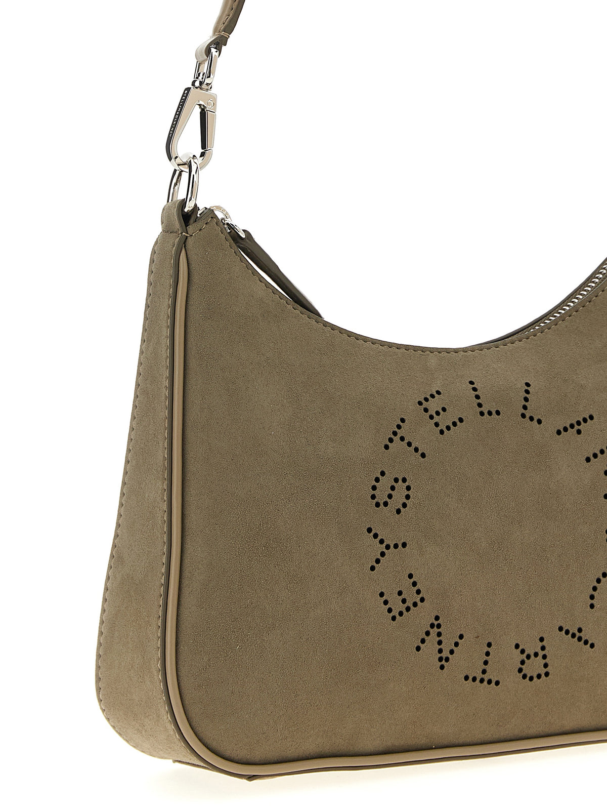 Nylon Shoulder Bag – Grey
