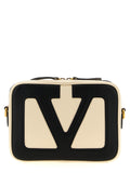 White and Black Crossbody Bag