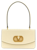 White Leather Shoulder Bag