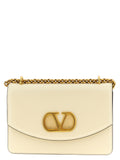 White Leather Shoulder Bag