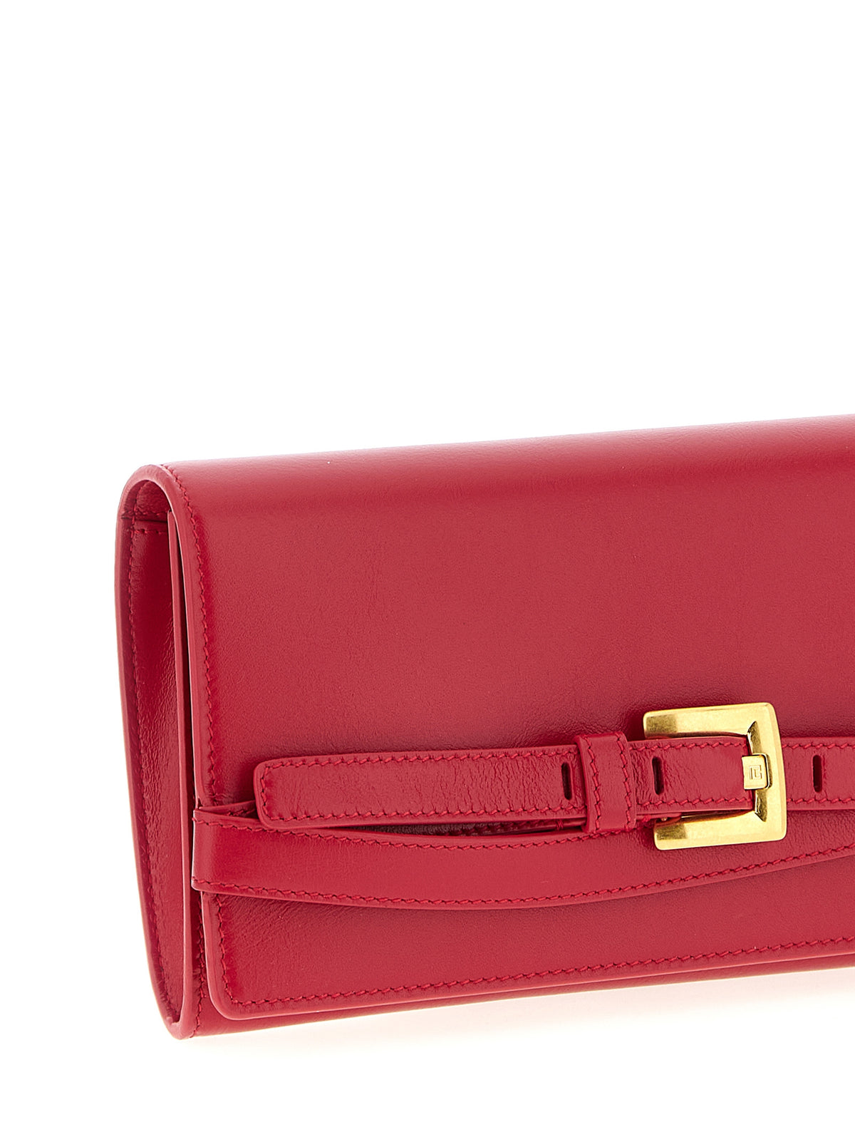 Fuchsia Leather Cardholder