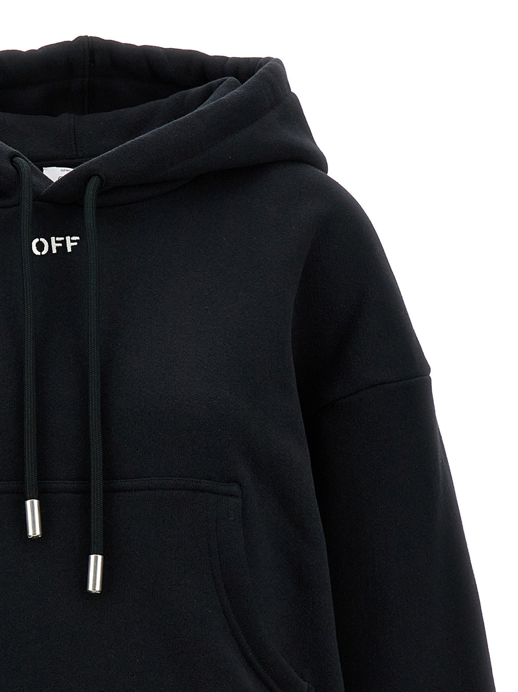 Cotton Hoodie – Black