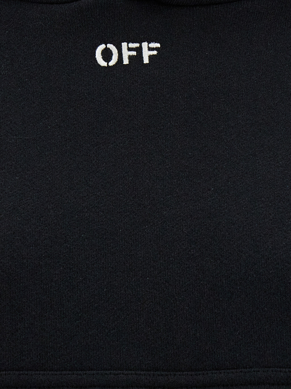 Cotton Hoodie – Black