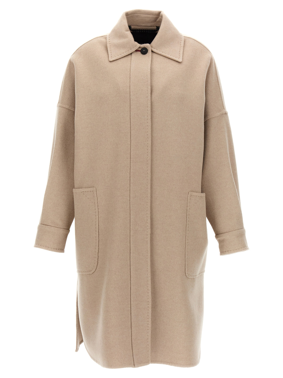 Beige Cashmere Coat
