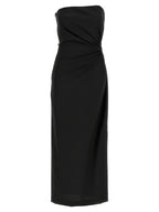 Black Virgin Wool Dress