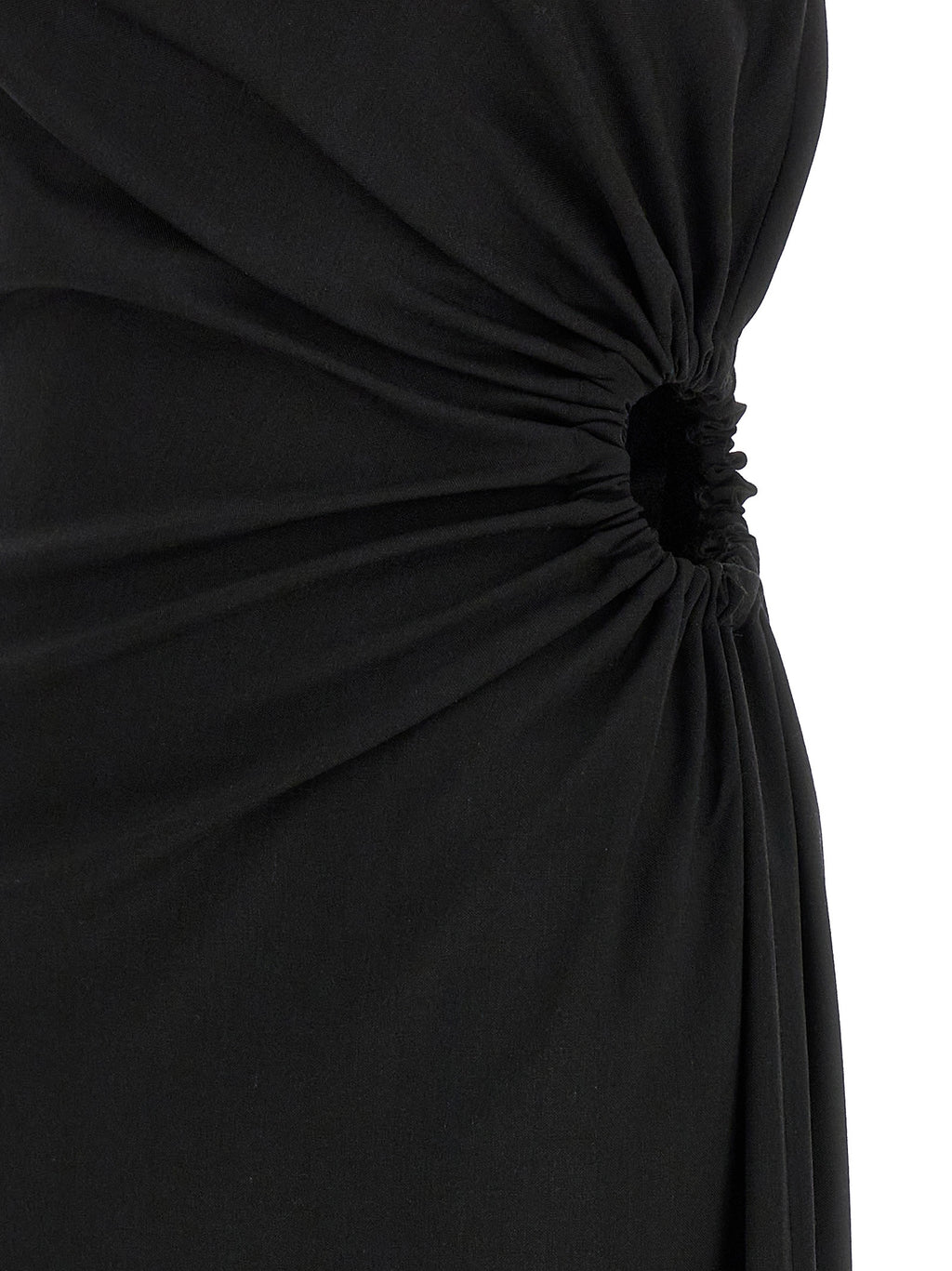 Black Virgin Wool Dress