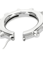 Silver Brass Earrings