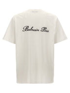 White and Black Cotton T-Shirt