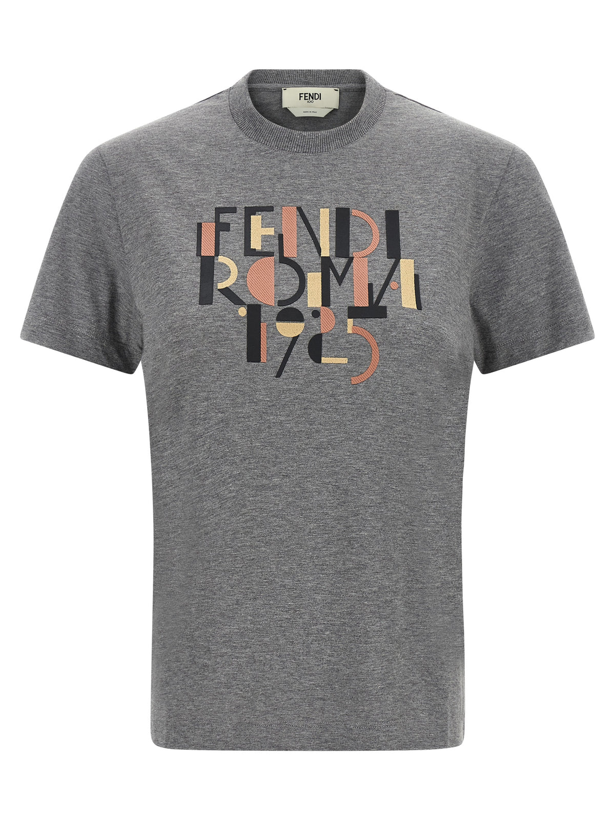 Grey Cotton T-Shirt