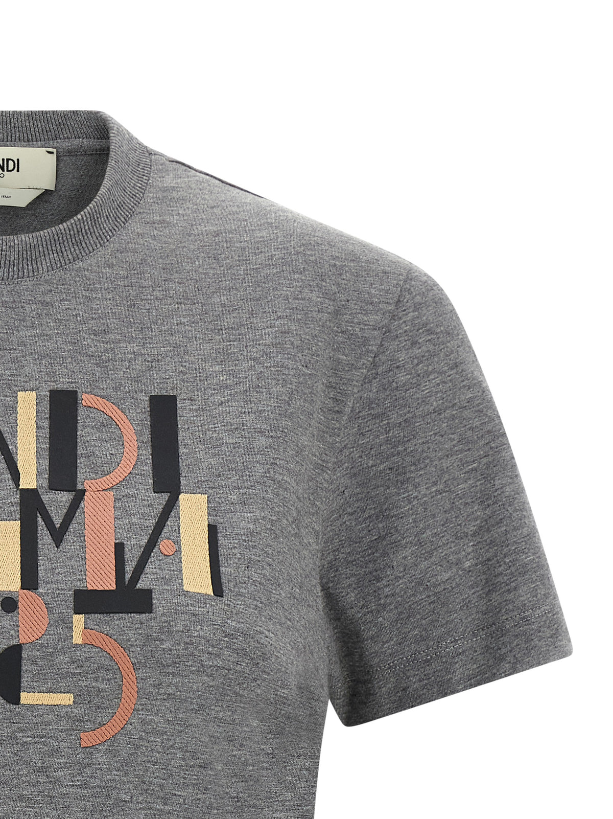 Grey Cotton T-Shirt