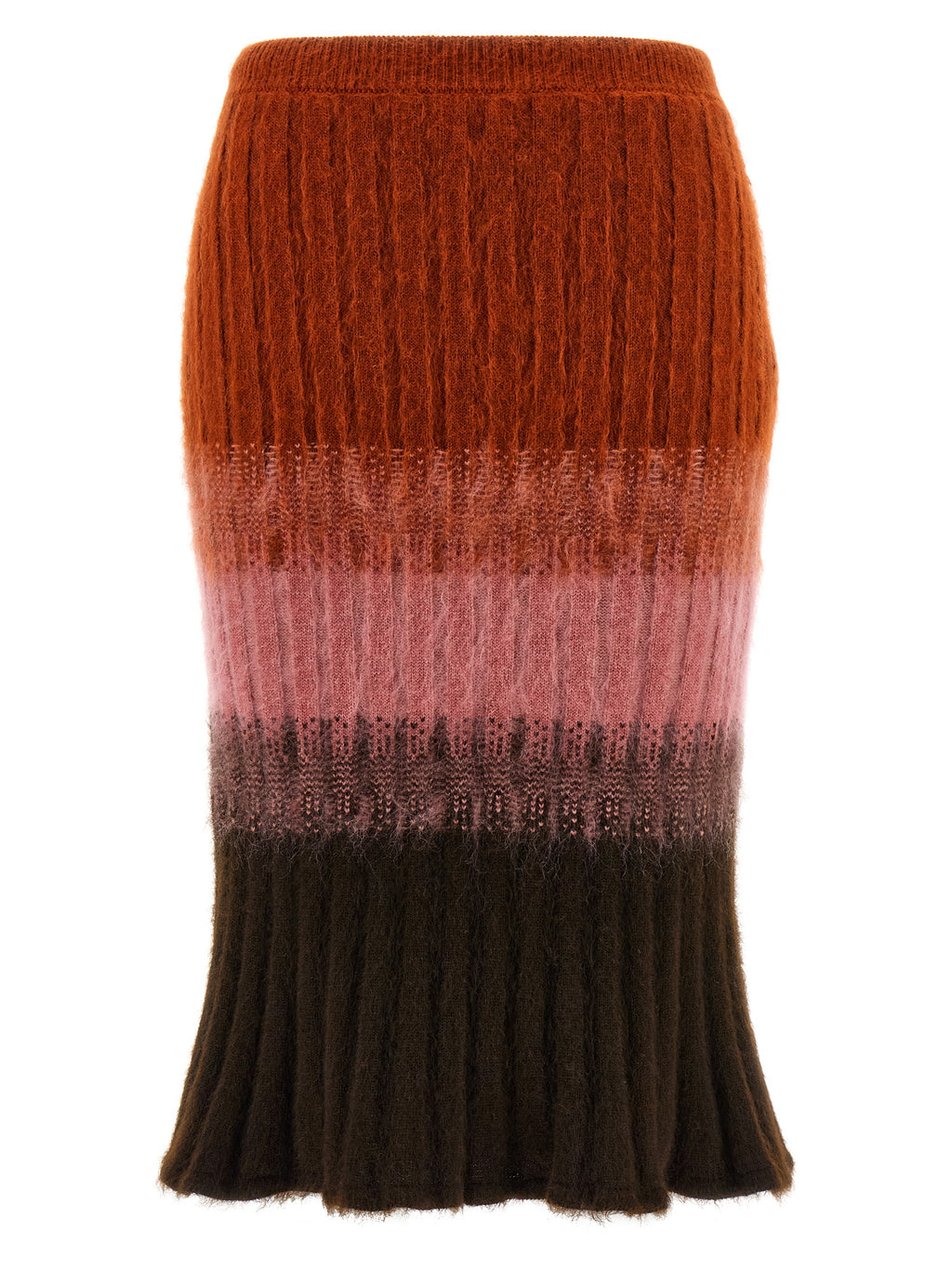 Multicolour Wool Skirt