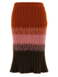 Multicolour Wool Skirt