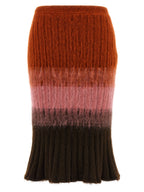 Multicolour Wool Skirt