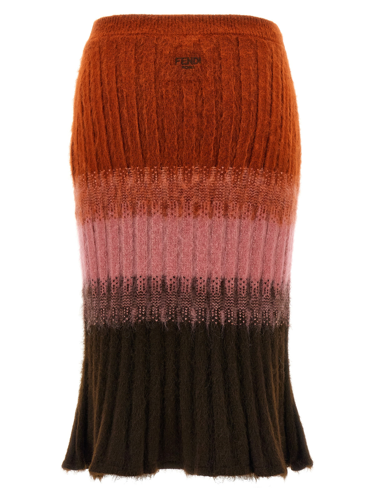Multicolour Wool Skirt