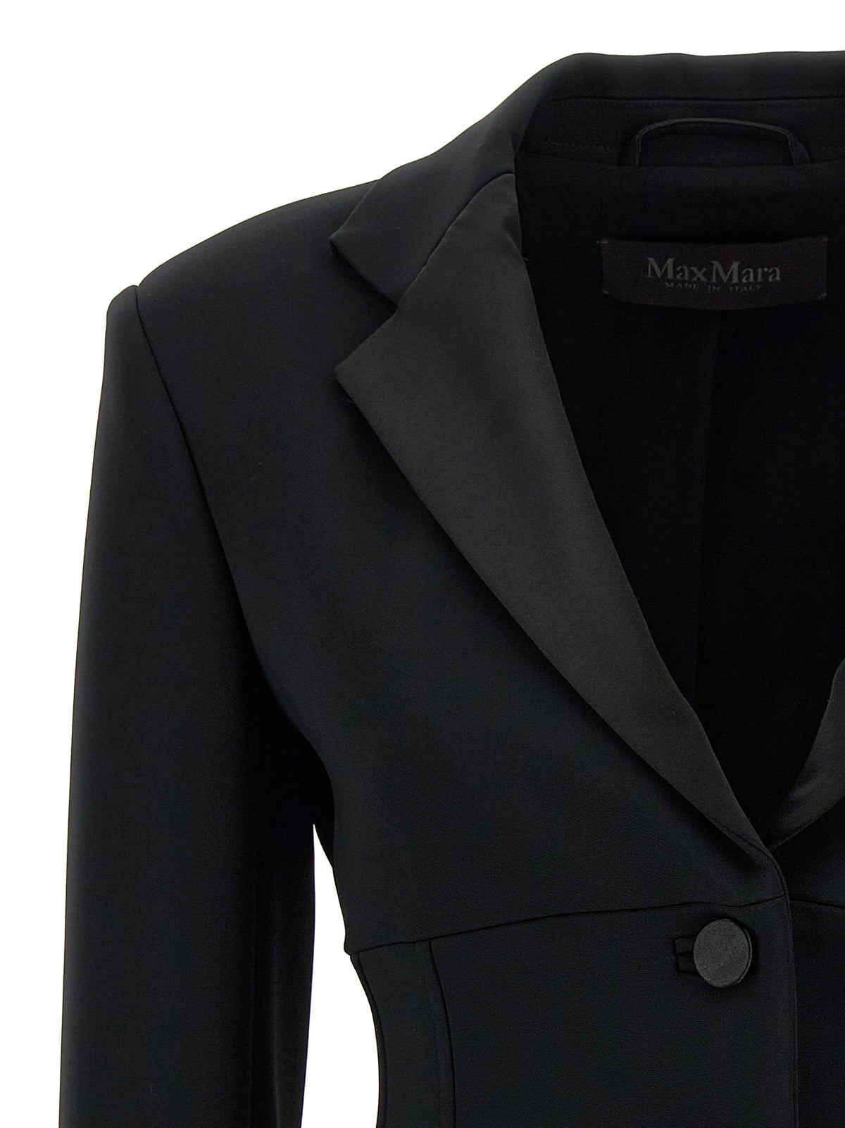 Black Viscose Blazer