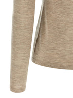 Beige Cashmere Sweater