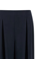 Blue Silk Trousers