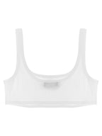 White Cotton Bra