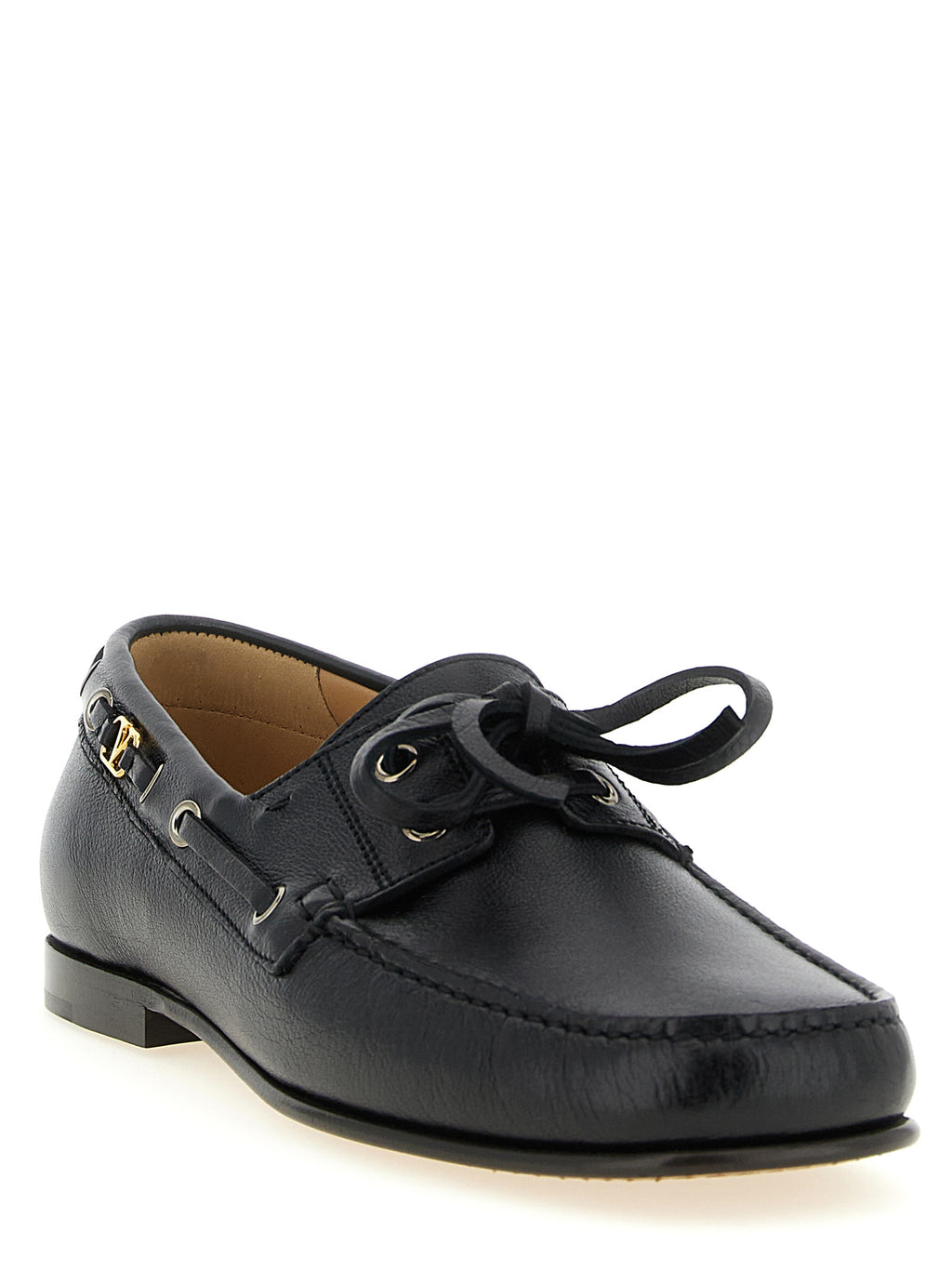 Black Leather Loafers