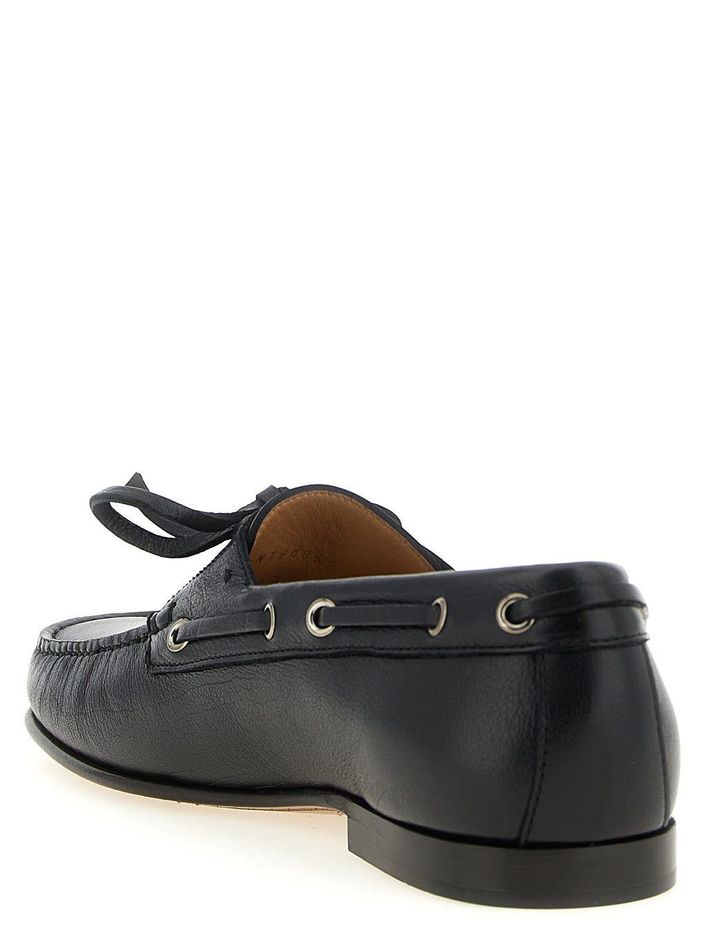 Black Leather Loafers